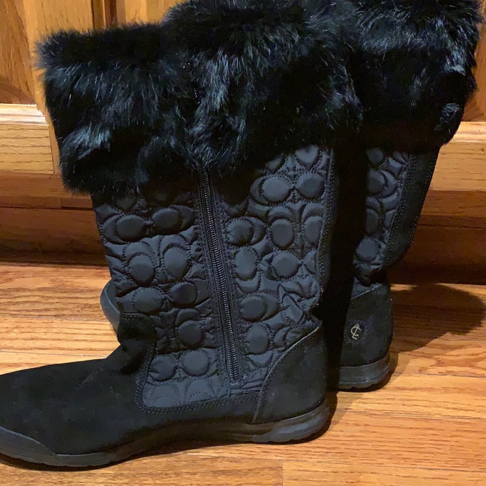 Coach Boots, size 91/2M, hardly worn